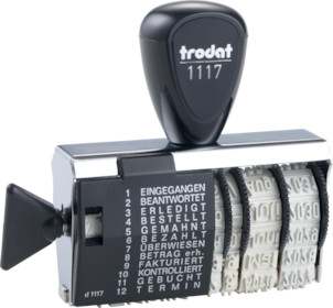 TRODAT® Wort- und Datumstempel 1117 – Bild 2