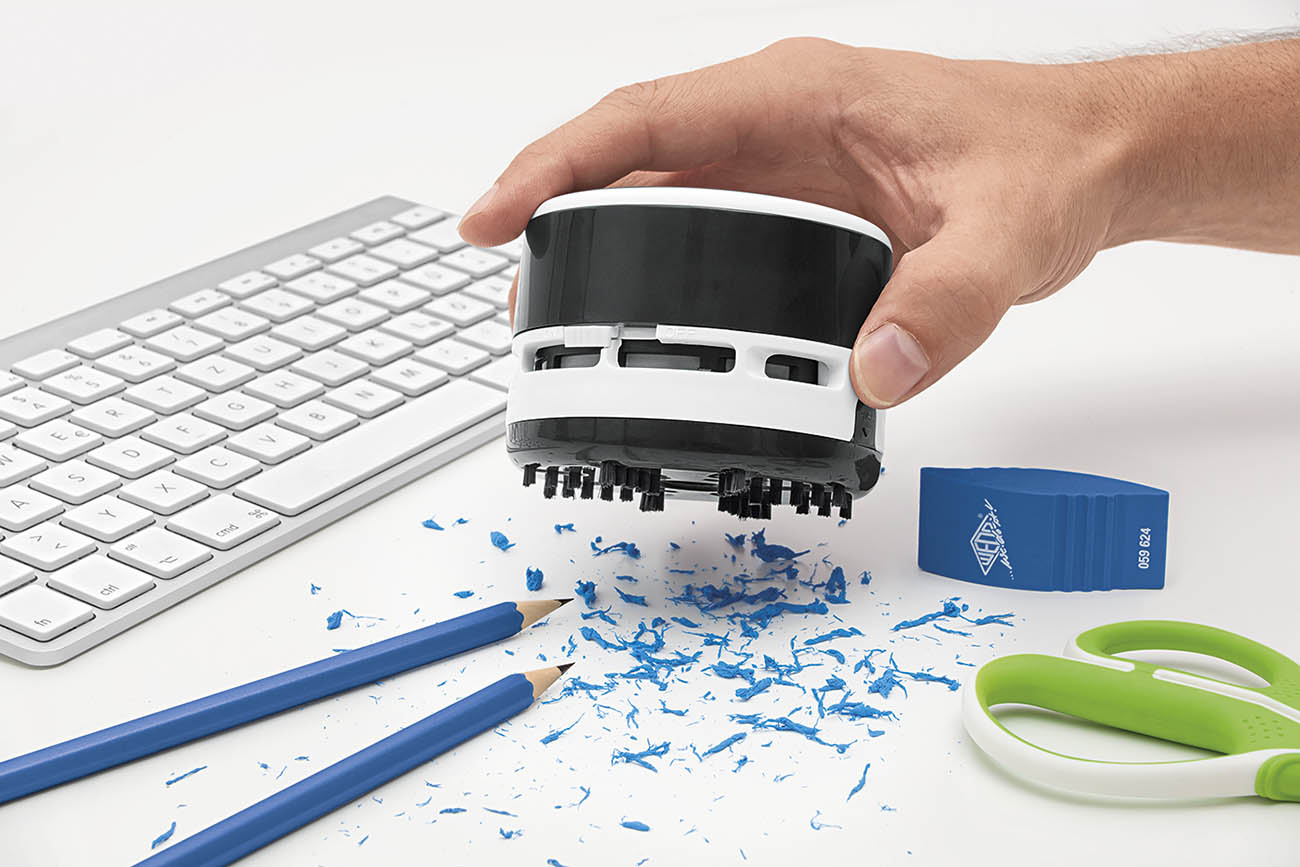 WEDO Mini-Tischstaubsauger