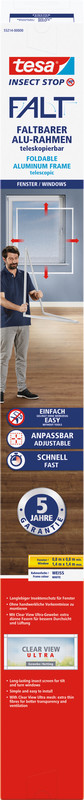 TESA® Fliegengitter Falt Fenster – Bild 2