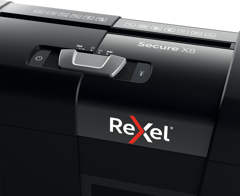 REXEL® Aktenvernichter Secure X8 – Bild 6