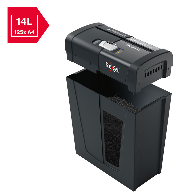 REXEL® Aktenvernichter Secure X8 – Bild 7