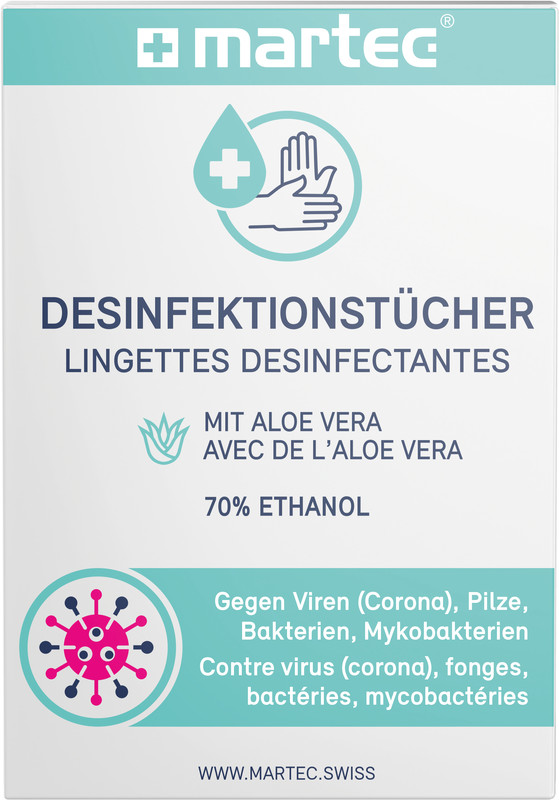 MARTEC Desinfektionstücher – Bild 2