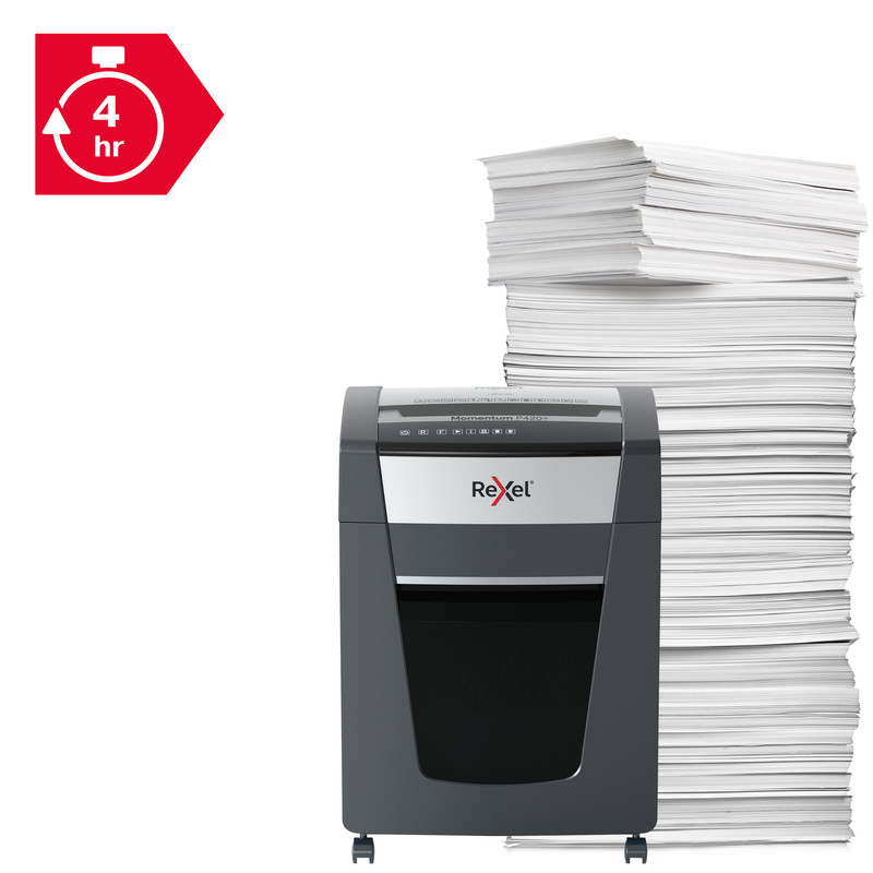 REXEL® Aktenvernichter Momentum P420+ – Bild 11