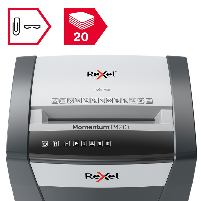 REXEL® Aktenvernichter Momentum P420+ – Bild 10