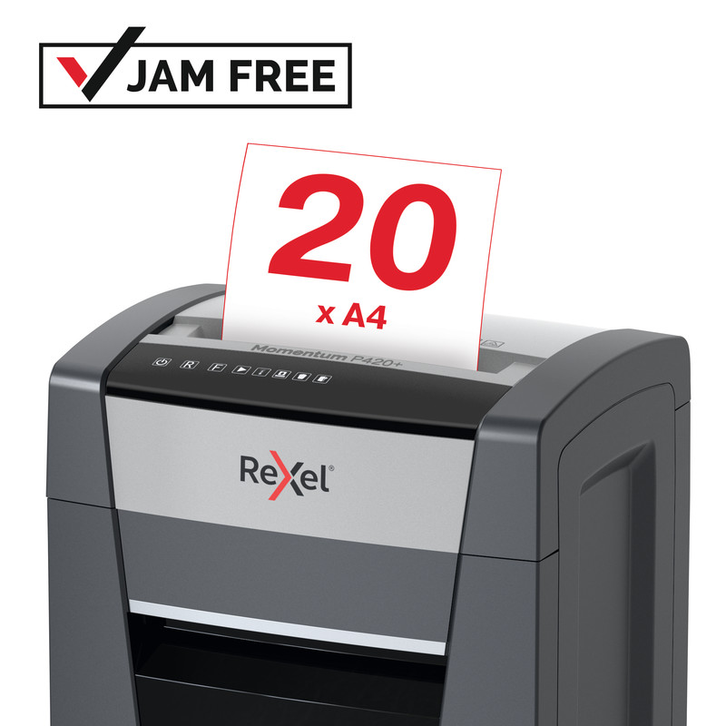 REXEL® Aktenvernichter Momentum P420+ – Bild 9